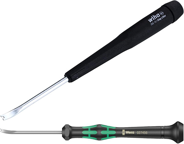 Wiha and Wera Chip Lifter Tools
