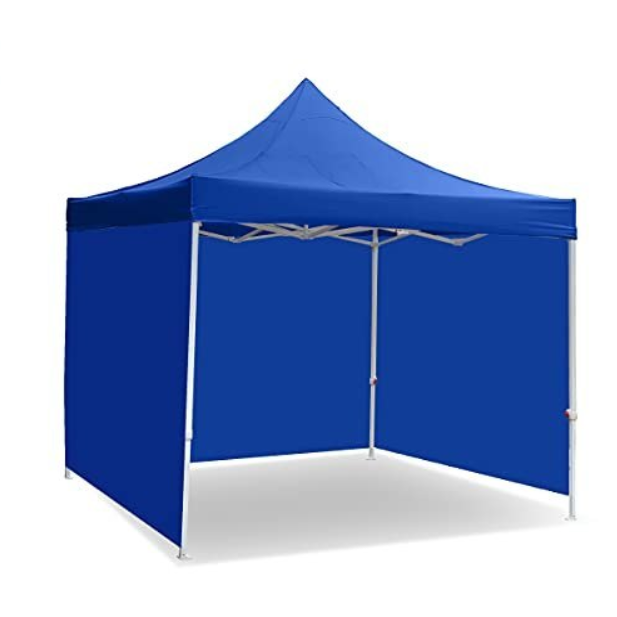 2M X 2M Folding TENTAGE CANVAS Blue With 4-SIDED Curtain