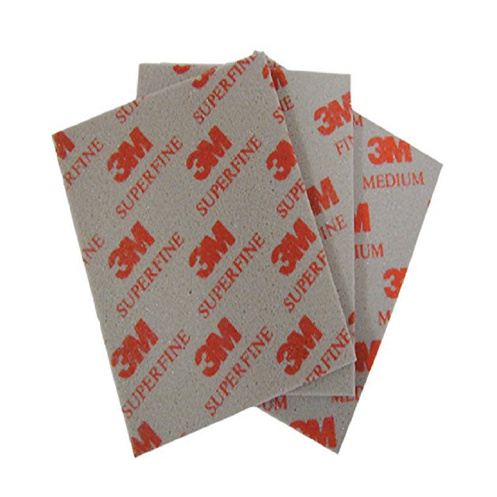 3M 02602 Red SUPER FINE Flexible Sanding Sponge
