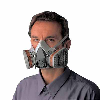 3M 6200 Series Double HALF FACE Mask Respirator Bundle Set