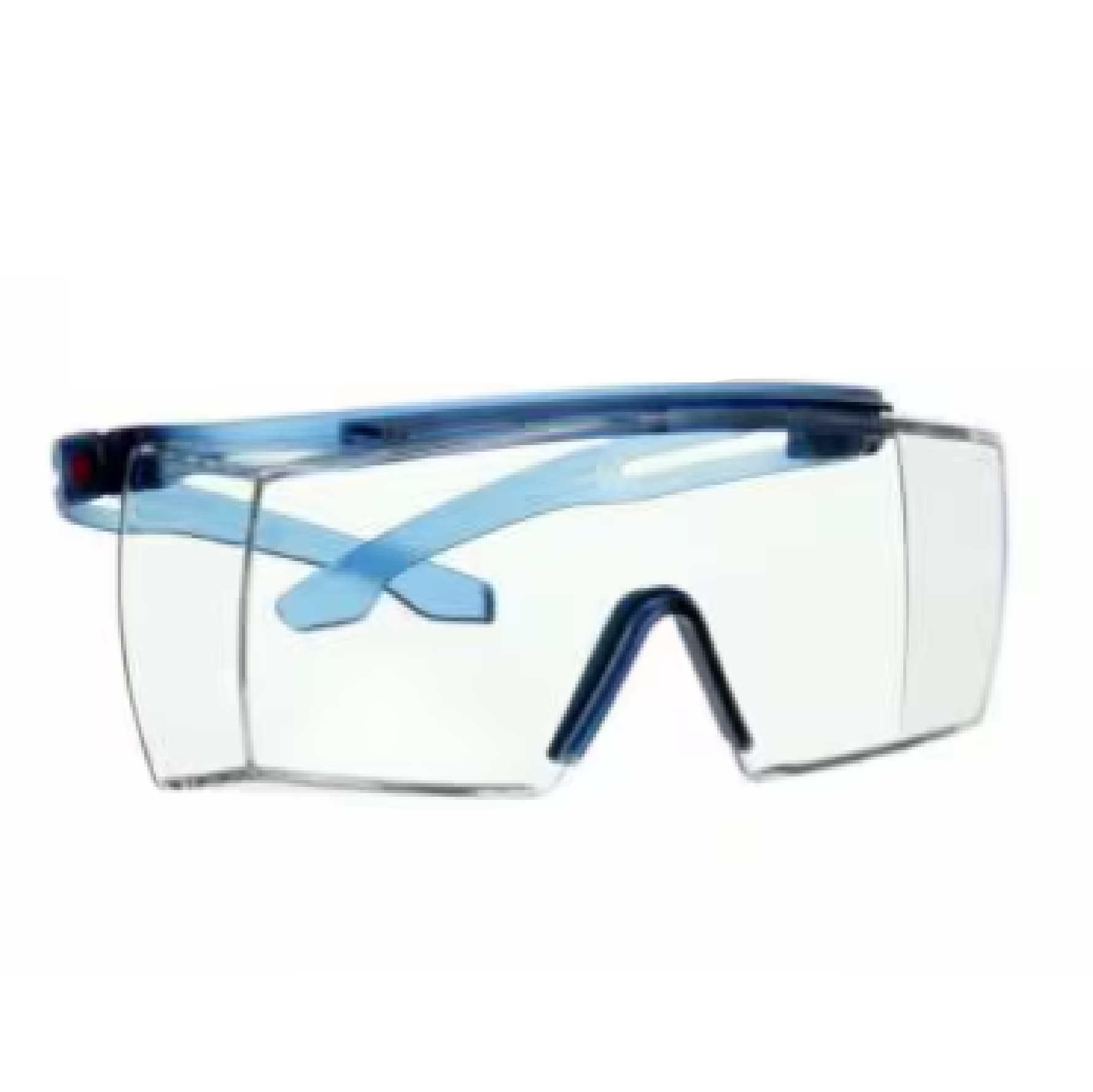3M SECUREFIT Blue Temple SCOTCHGARD ANTI-FOG CLEAR Lens SF3701ASGAF-BLU