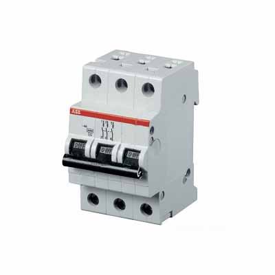 ABB SH203-B40, Miniature Circuit Breaker (MCB), Type B, 3 Pole, 40A