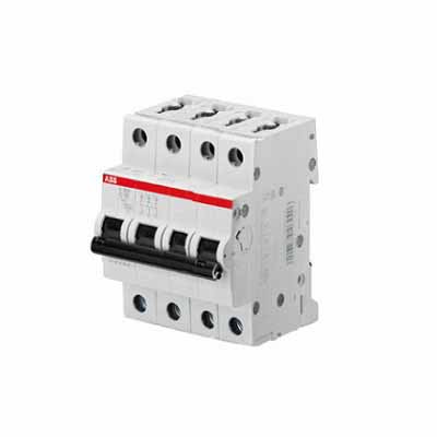 ABB SH203-B63, Miniature Circuit Breaker (MCB), Type B, 3 Pole, 63A