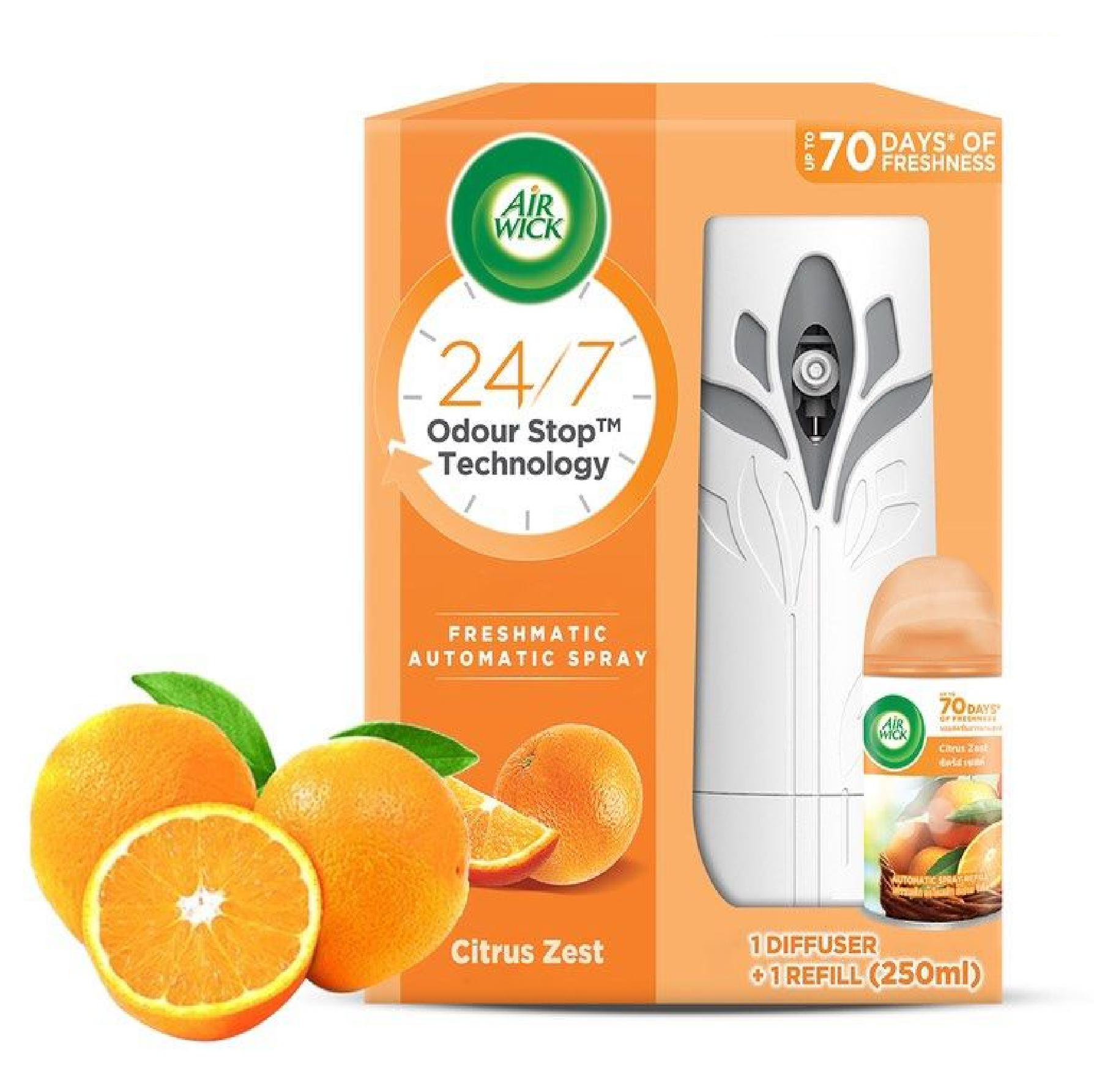 AIR WICK FRESHMATIC Starter Orange AUTOMATIC KIT