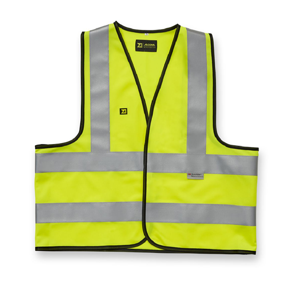 ALCONA 1000 Series SAFETY VEST Reflective YELLOW