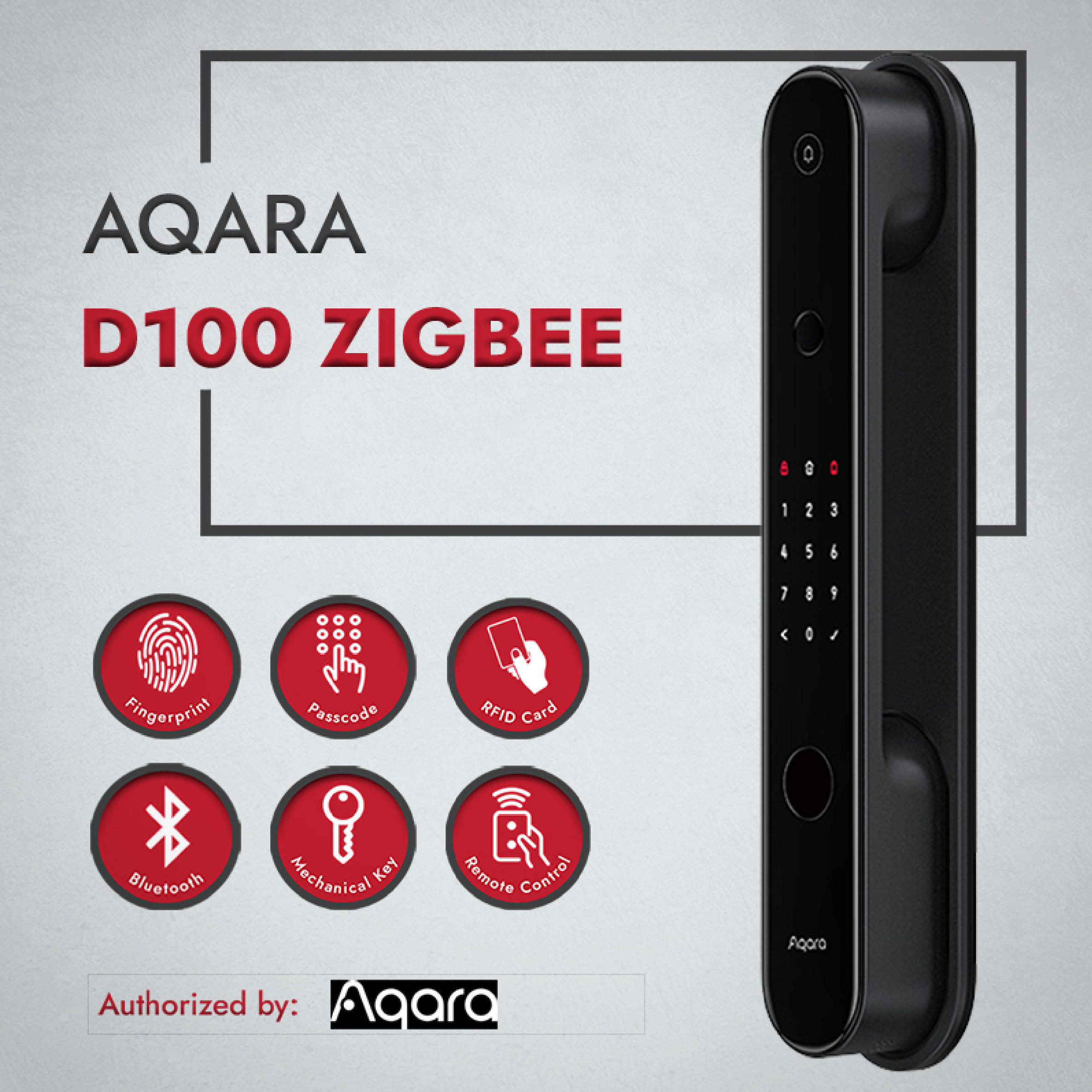 Aqara D100 Zigbee Smart Lock With Installation