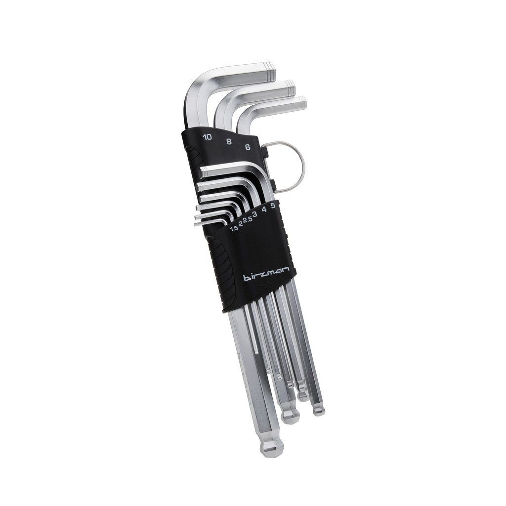 Birzman Bicycle Bike Allen Key Long Arm Ball Point Set (9 Pieces)
