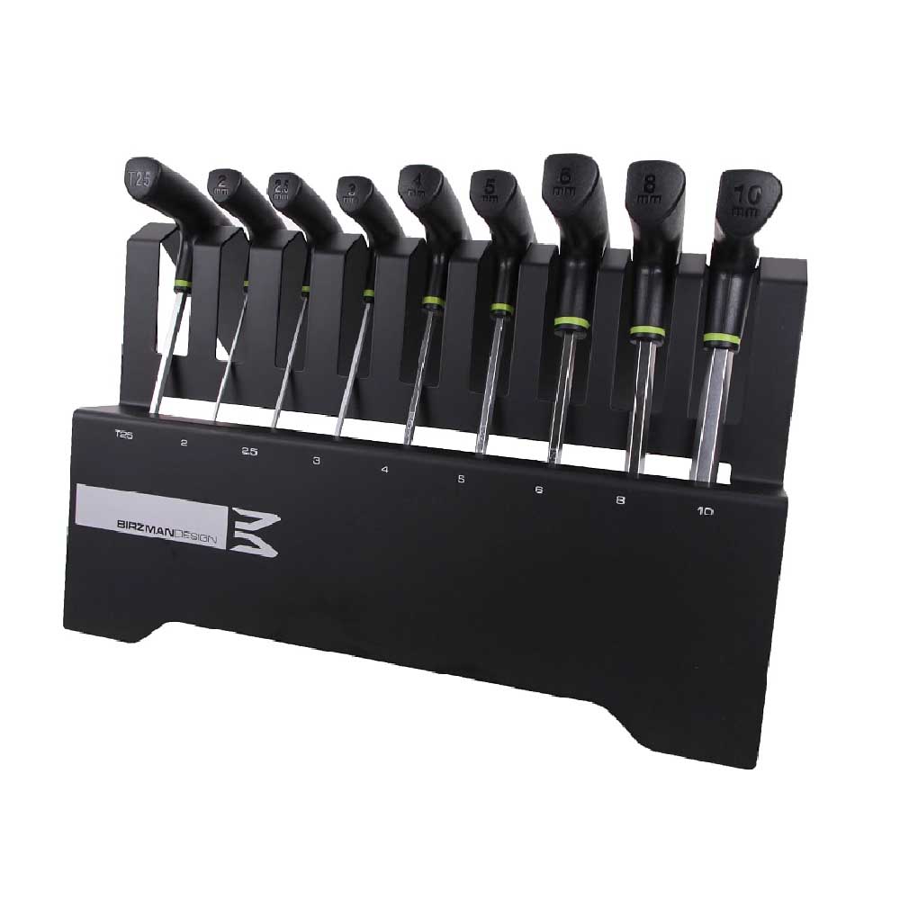 Birzman T-BAR Hex Key Handle Set 9PC/Set