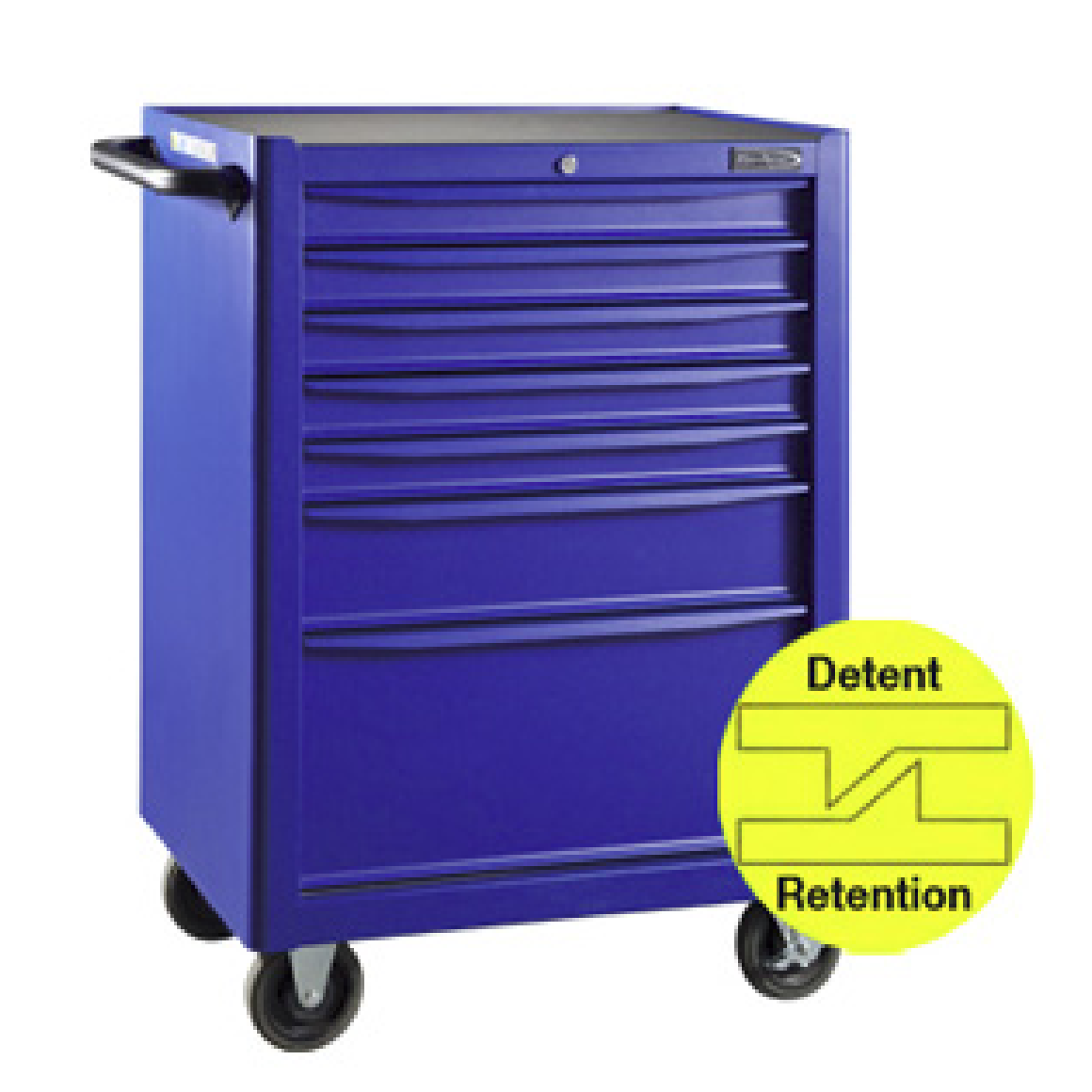 BluePoint BLP7D309S 309PC Tool Storage Set With 7-DRAWER ROLL CAB