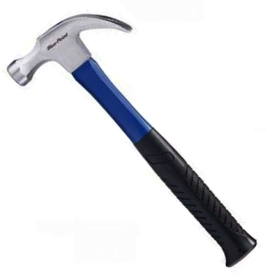 BluePoint BLPCCFG Series CURVE CLAW HAMMER Fiberglass Handle