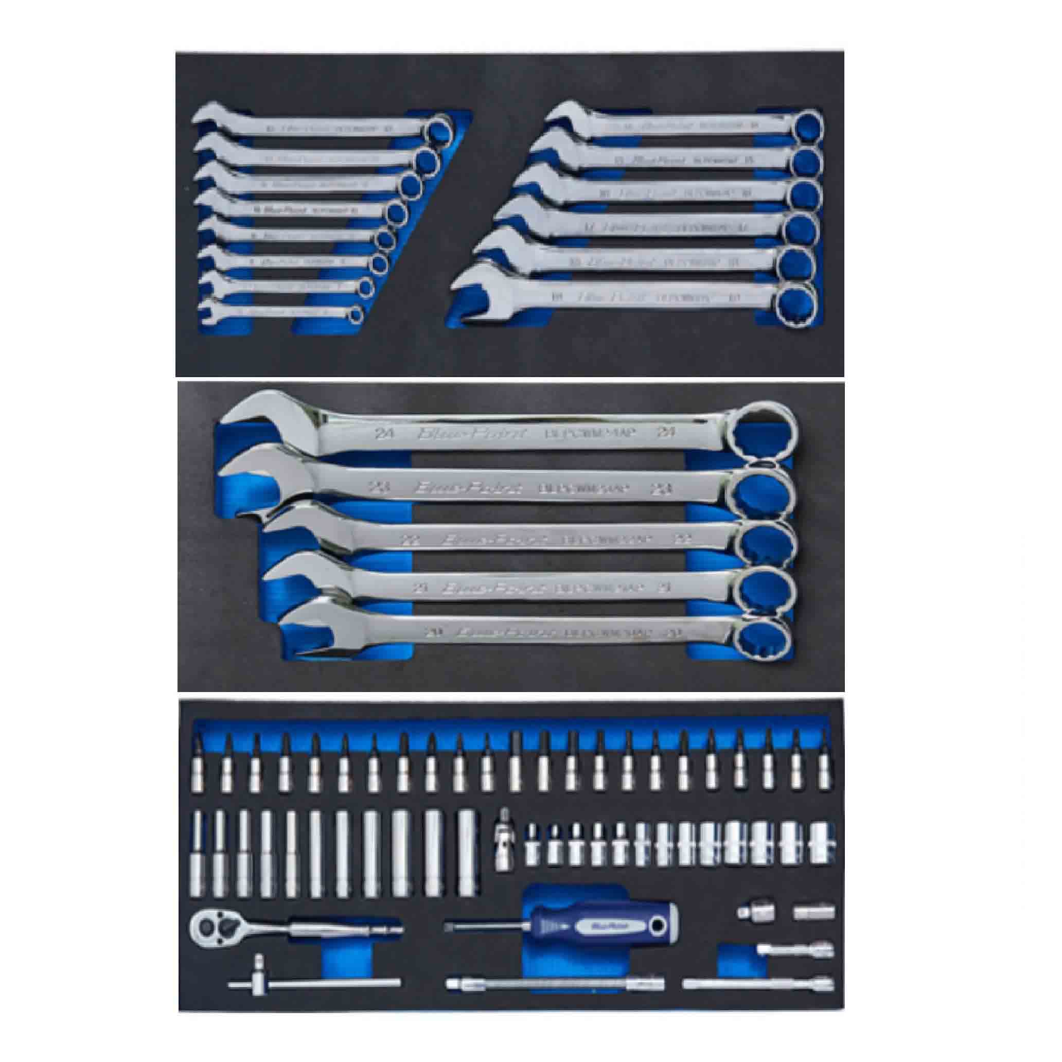 BluePoint KRB13006KPR By SnapOn 126PCS MASTER TOOL Set