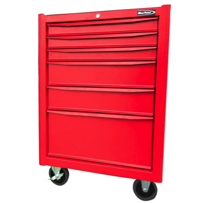 BluePoint KRB13006KPRR 6 Drawers Roller Cabinet RED MATT