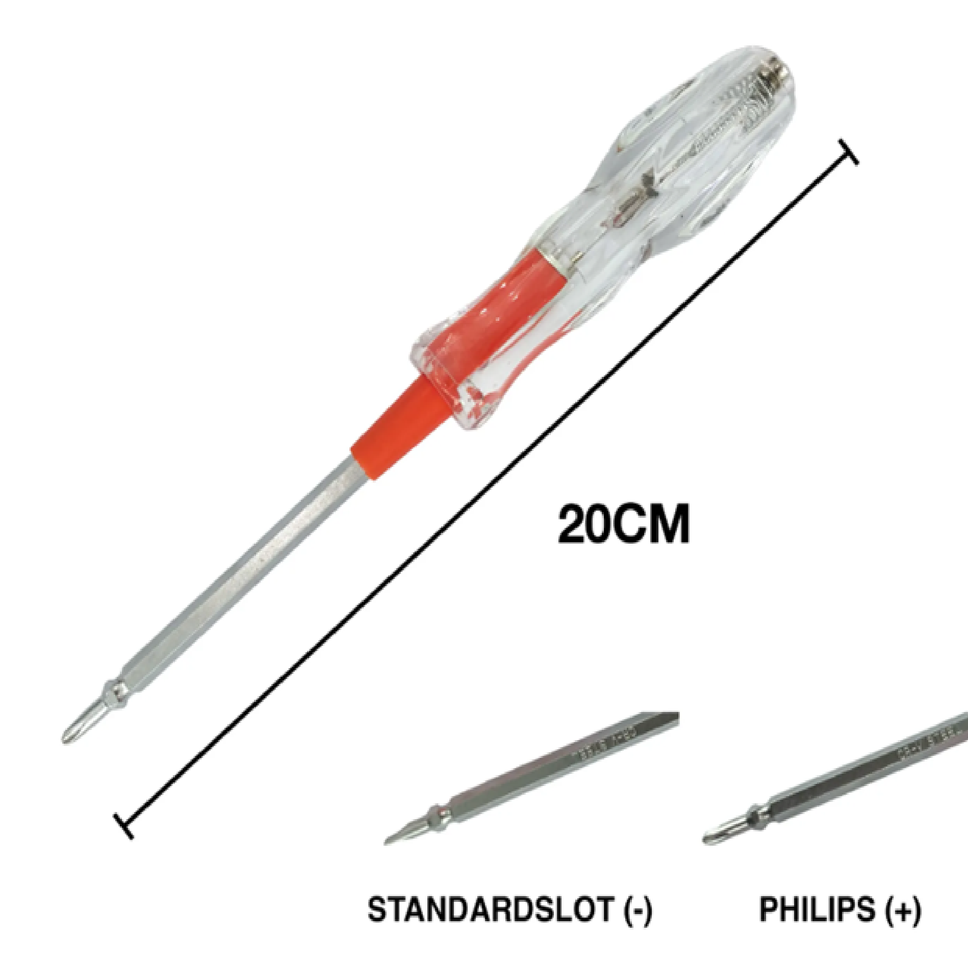 Britz BR-TP716 Voltage 2-WAY TESTER PEN 100V-500V NEON Indicator