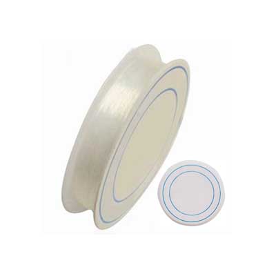 Clear Crystal Nylon String Non-Elastic Type For Tying & Organizing 0.5mm X 25 Metres