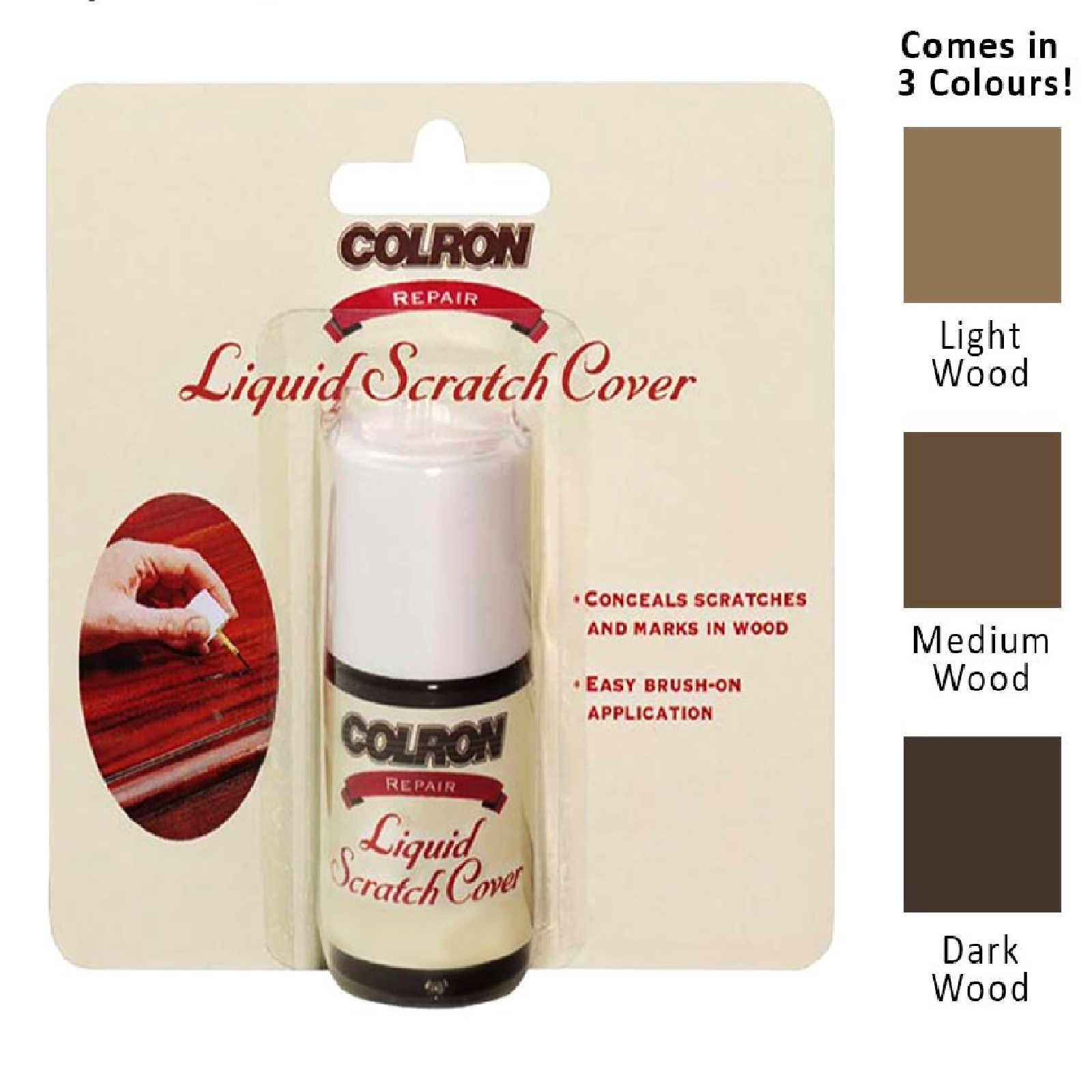 COLRON Medium Wood Liquid Scratch Cover 14ML 08698
