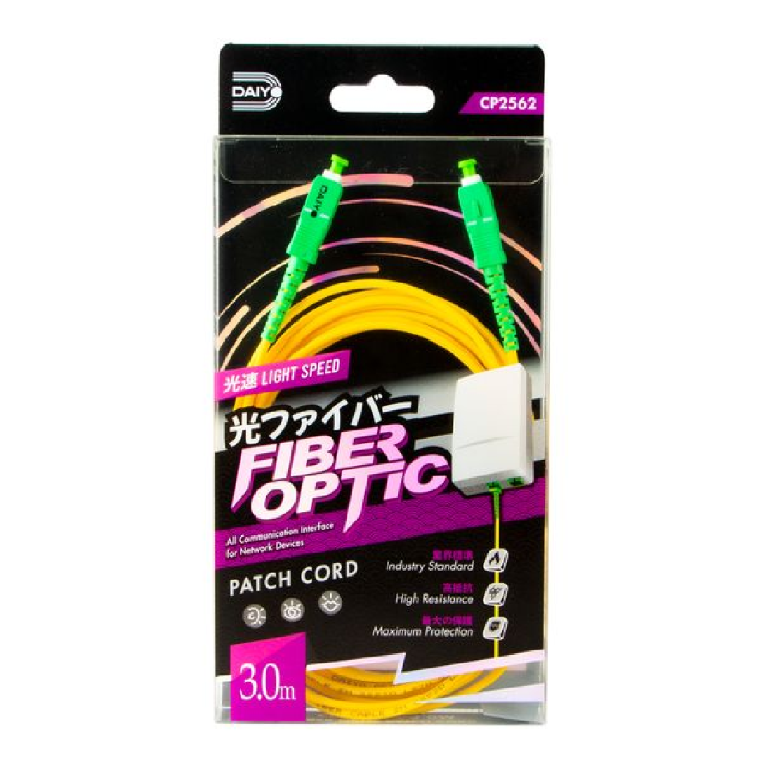 Daiyo FIBER OPTIC Patch Cord 3M CP2562