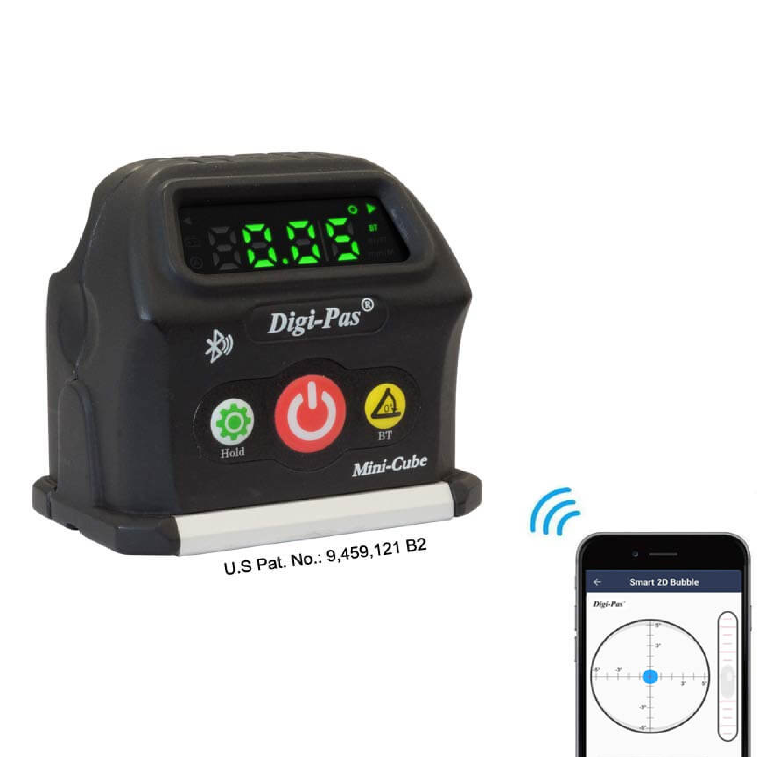 DIGI-PAS 2-AXIS SMART CUBE Level DWL-90PRO