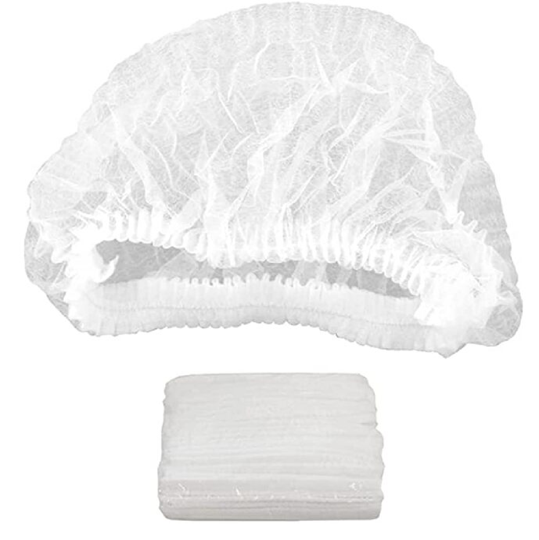 Disposable Hair Net Caps 100PC/PACK WHITE