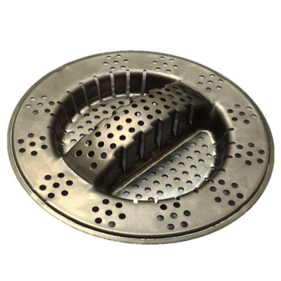 Dot Design Chokeless Sink Strainer 75MM - 100MM (Metallic Silver)