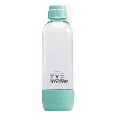 DRINKMATE 1L Carbonating Bottle With FIZZ PRESERVING CAPS