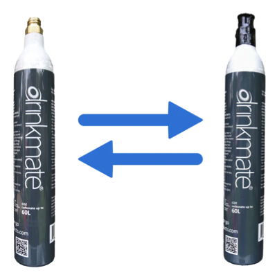 DRINKMATE 60L CO2 Cylinder Refill 1 FOR 1 EXCHANGE