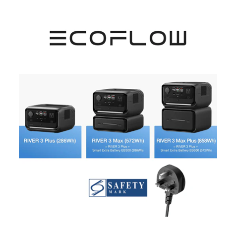 Ecoflow RIVER 3 MAX PLUS Intelligent Portable Power Station