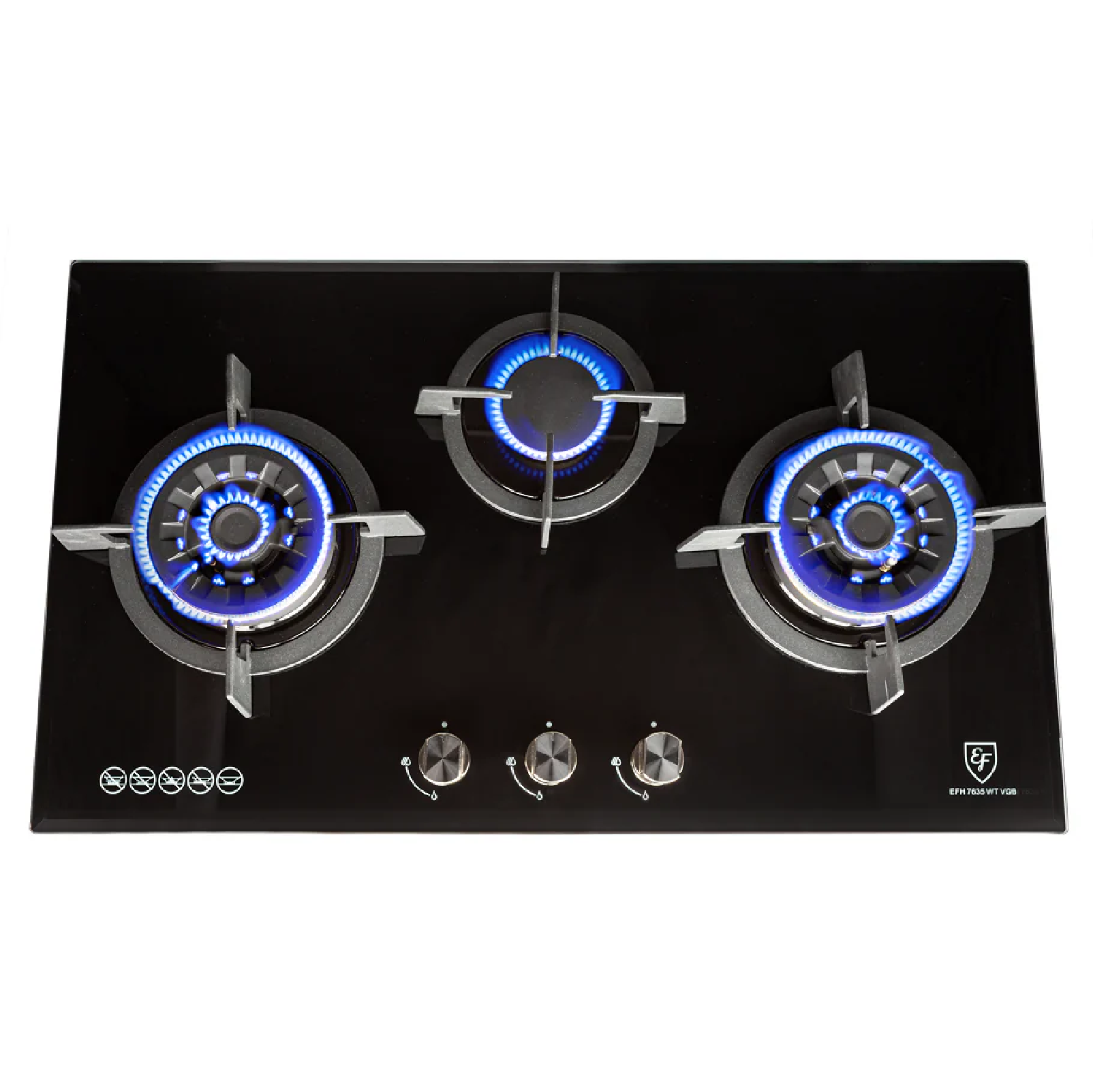 EF BUNDLE PROMO 90CM SS Cooker Hood + 78CM OR 86CM BLACK Gas Hob SPECIAL