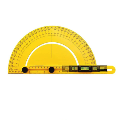 EYE BRAND 4-IN-1 Angle Finder, Regular Level, T-Square & Protractor