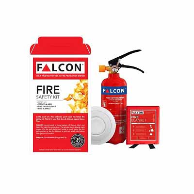 FALCON Premium 3-IN-1 Fire Safety Kit 1KG