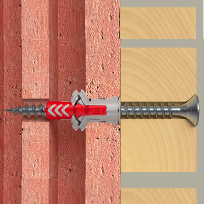 FISCHER DUOPOWER Expansion Wall Plug 6MM X 30MM 100PC/BOX 535453