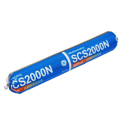 GE SILPRUF SCS2000N FLEXIBLE Weatherproof NEUTRAL CURE Silicone Sealant 600ML