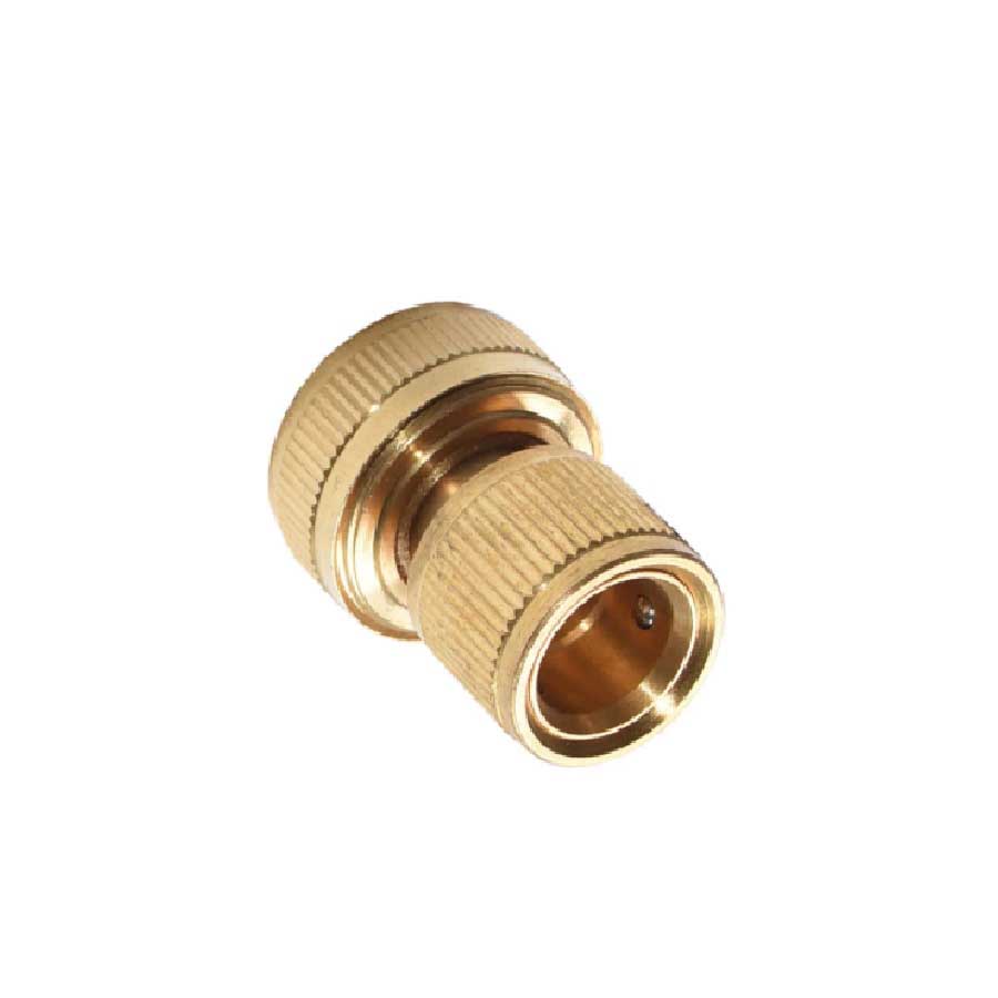 Green Hands 3/4 Brass Garden Hose Connector