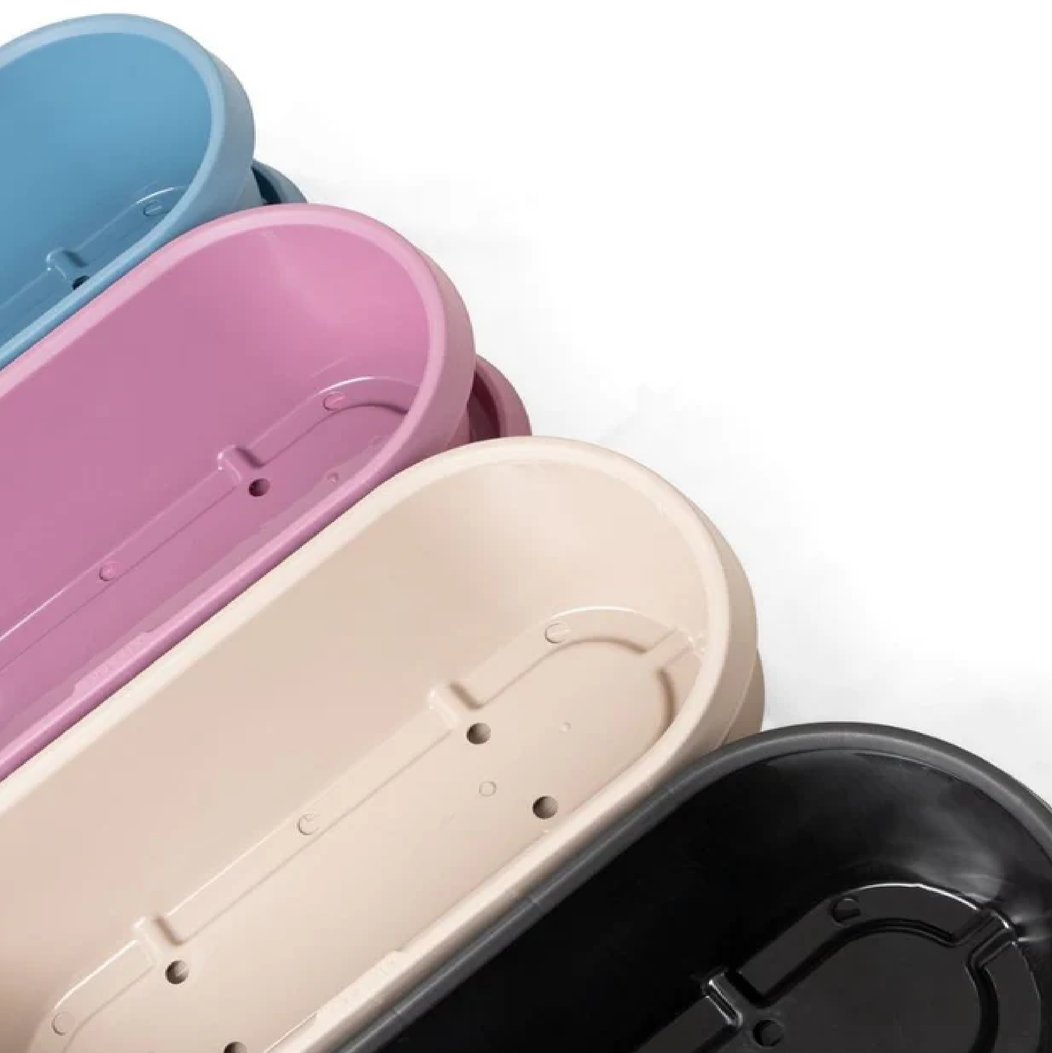 GRO Flower Pot With Tray 27L HIBISCUS RECTANGLE