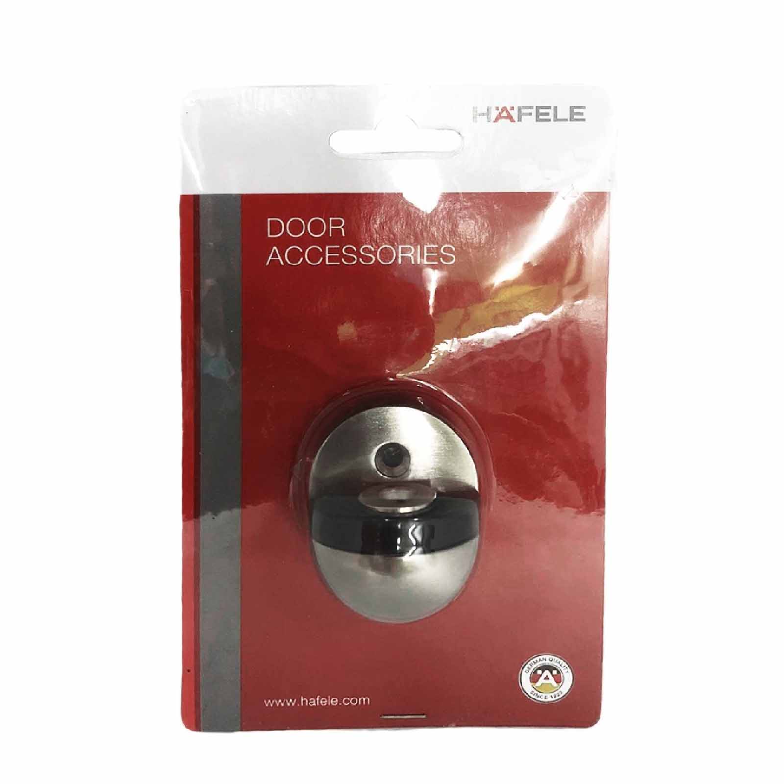 Hafele Magnetic Half Round Door Stopper (Floor Mounted)