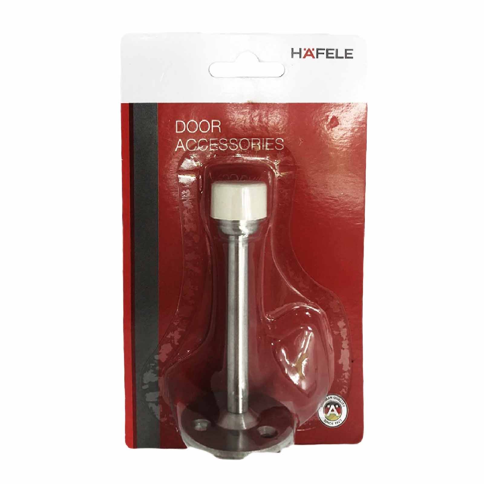 Hafele White Rubber Bumpon Door Stopper