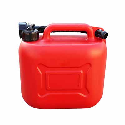 HardwareCity 20L Plastic Red Jerry Can With Flexible Spout