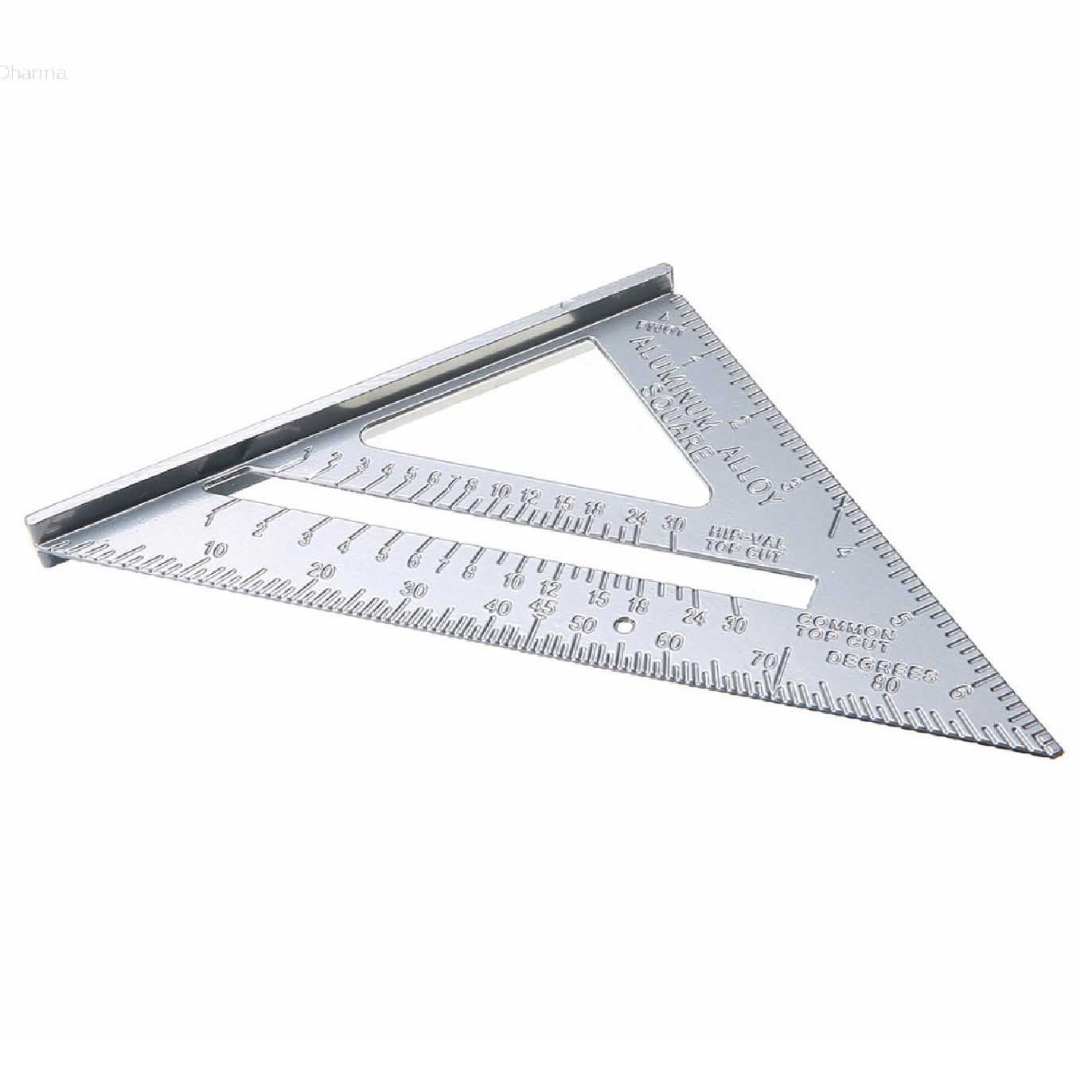 HardwareCity Aluminium TRIANGLE RULER 6