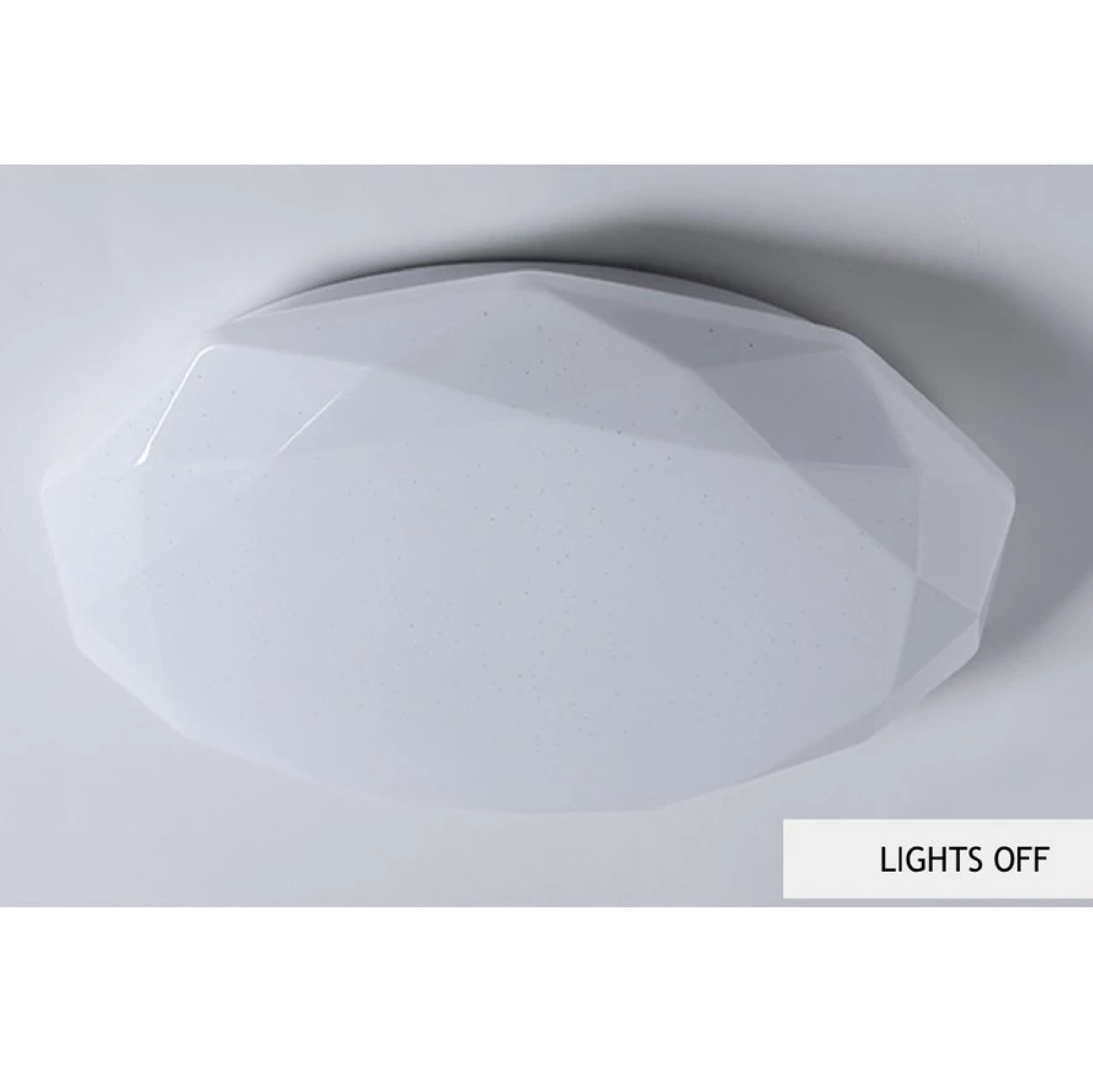 HardwareCity DIAMOND Acrylic Cover Surface Mount Ceiling Light 50W 6500K DAYLIGHT