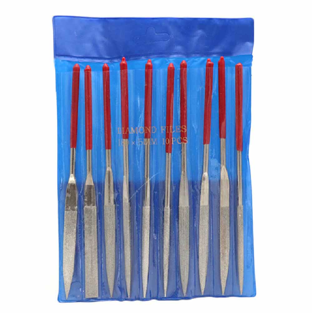 HardwareCity Diamond File Set, 10PC/Set