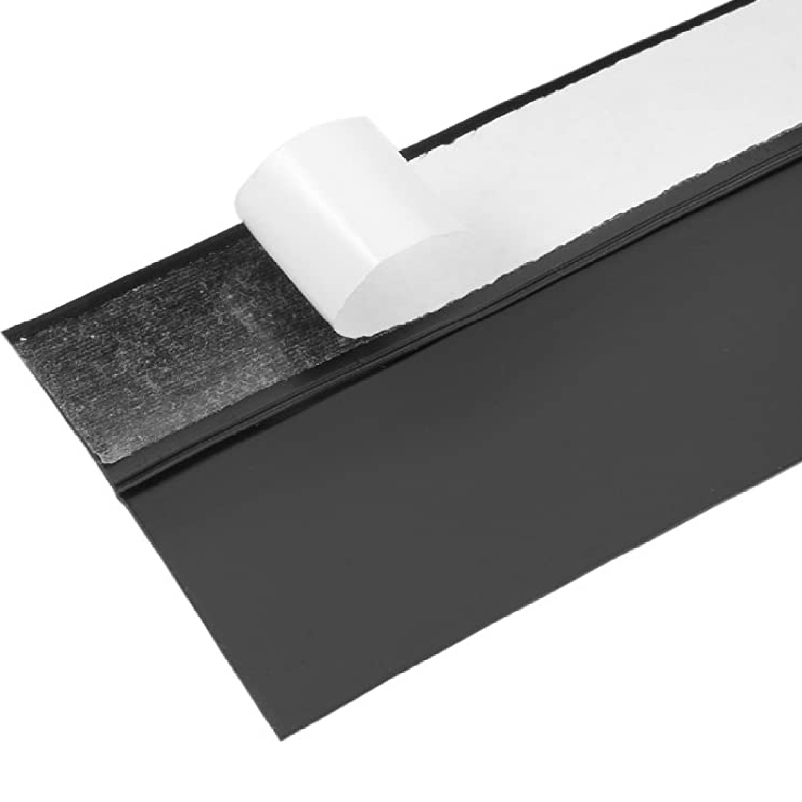 HardwareCity Door SEAL BLACK PVC FRAME BLACK RUBBER 100CM