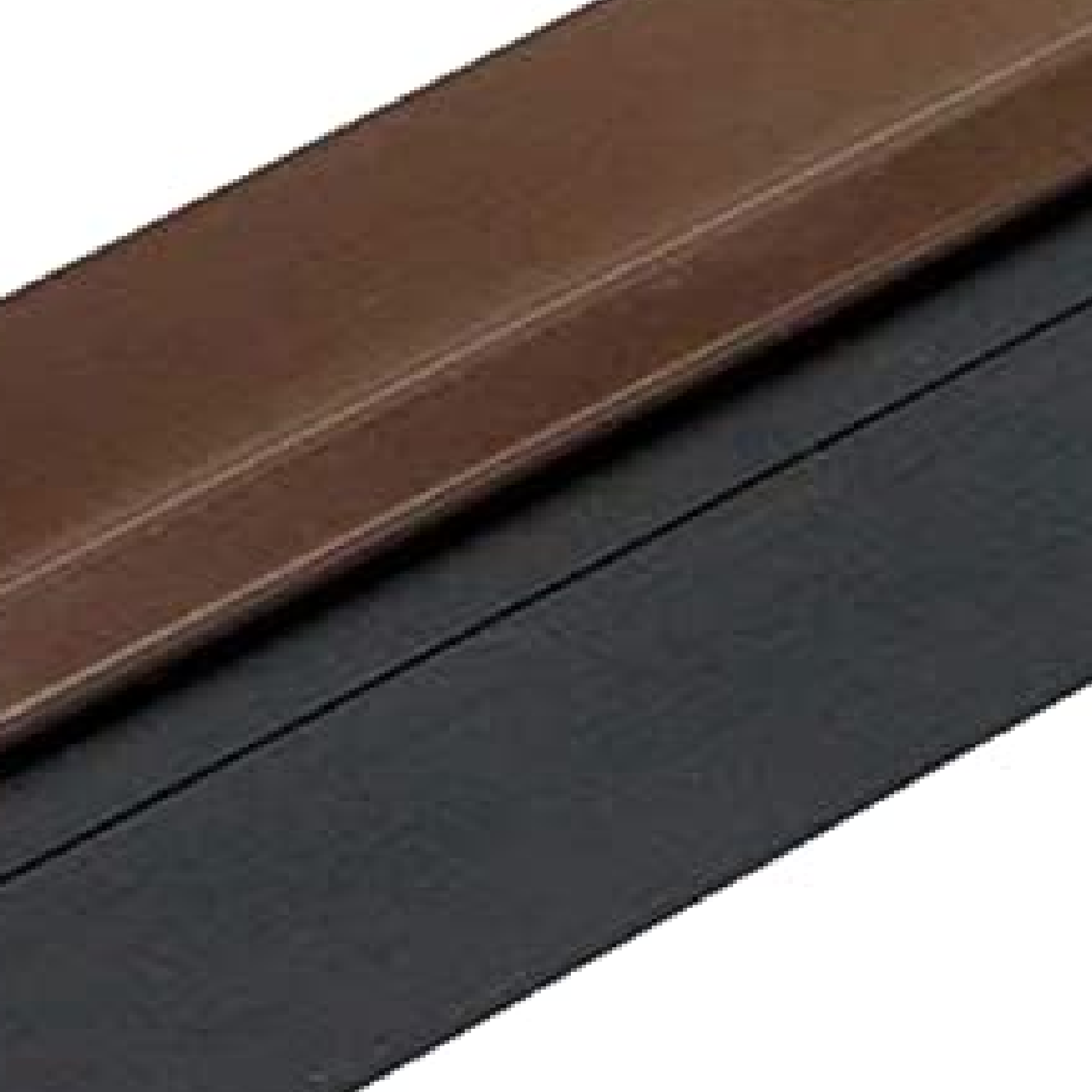 HardwareCity Door SEAL BROWN PVC FRAME BLACK RUBBER 100CM
