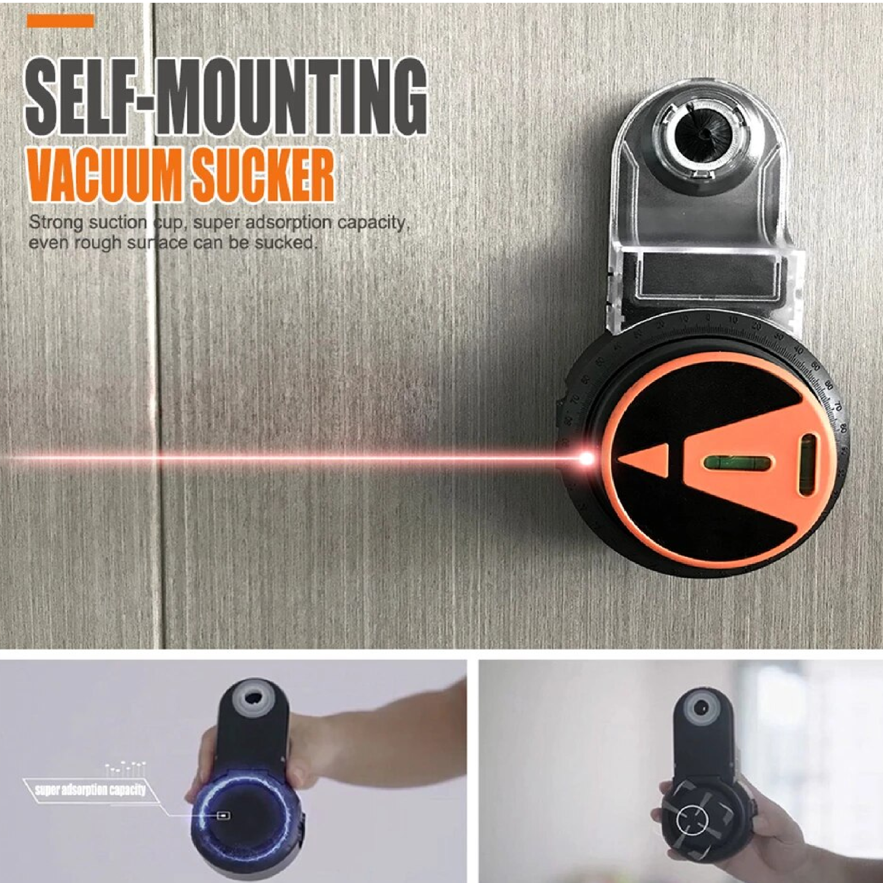 HardwareCity Drilling Dust Collector 2-IN-1 Wall Suction Vacuum