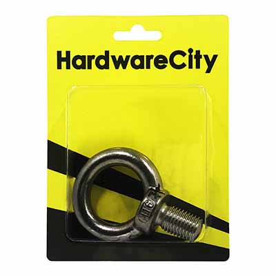 HardwareCity M16 X 25MM Stainless Steel Eye Hook