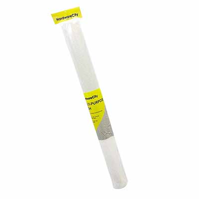 HardwareCity Multi-Purpose Mesh 2M X 1M (6MM Rectangular) White