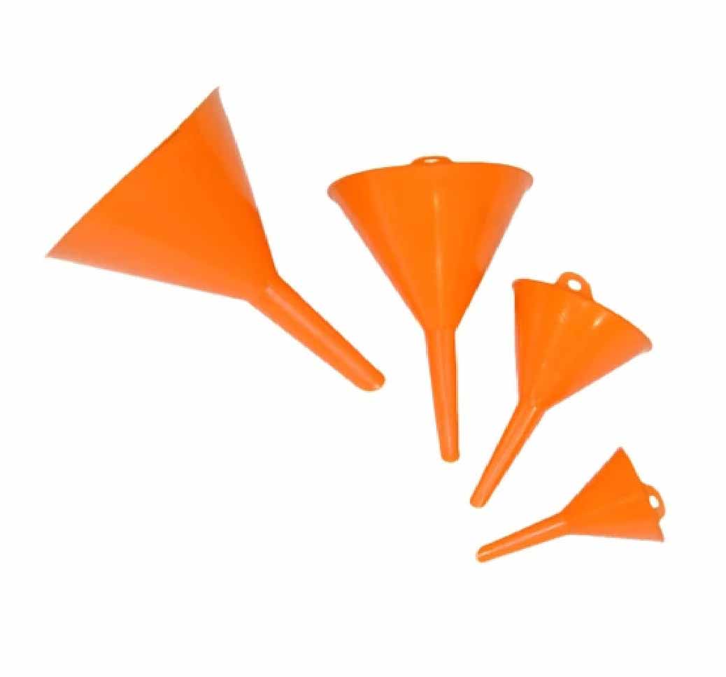 HardwareCity Plastic Funnel Set, 4PC/Pack