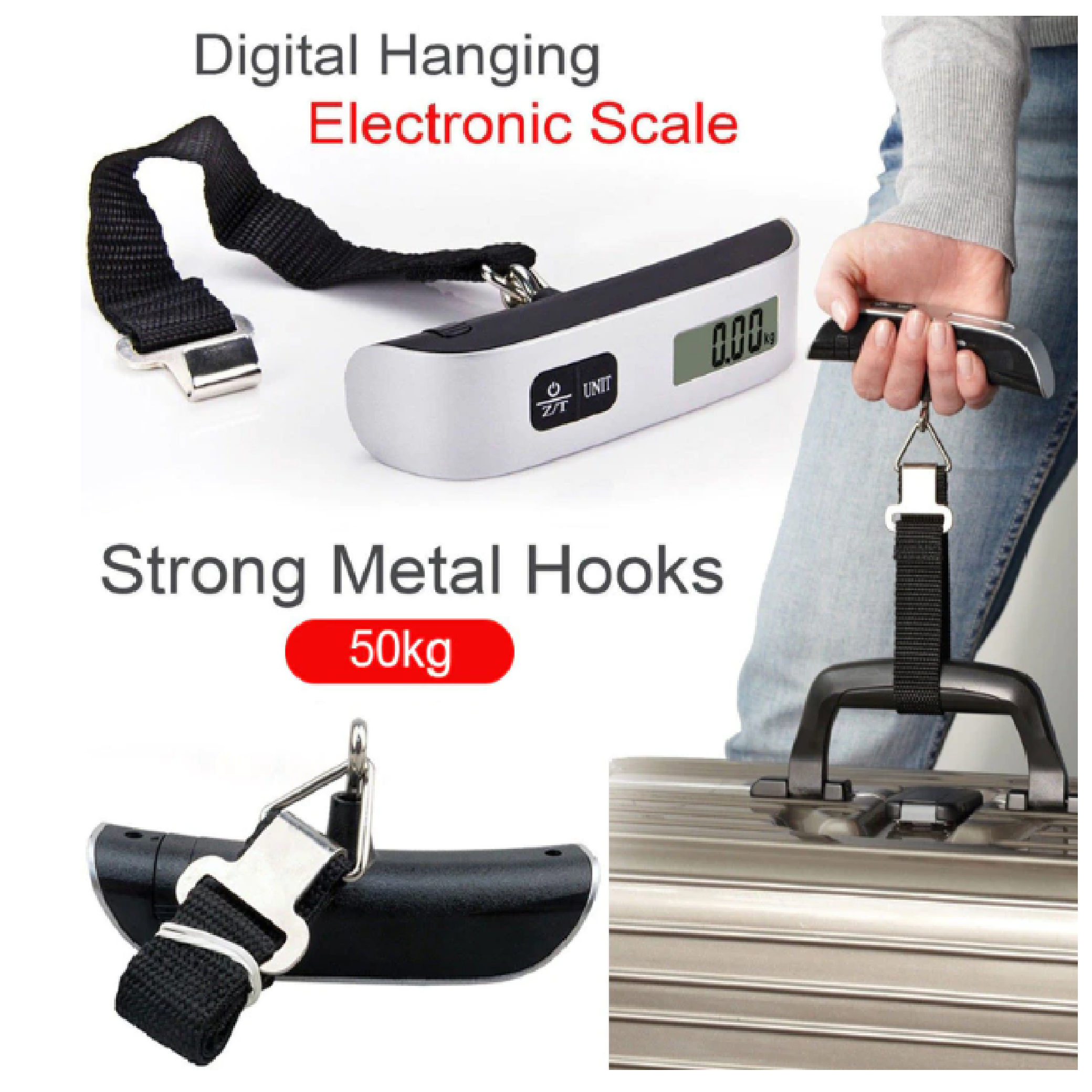 HardwareCity Portable Scale Digital LCD Display 50KG