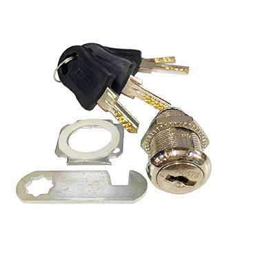 HardwareCity Premium 25MM Cam Lock With Punched Keys
