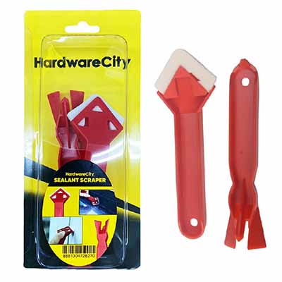 HardwareCity Sealant Scraper PLUS Finishing Tool, 2PC/Set