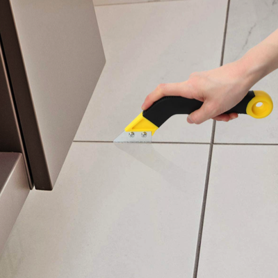 HardwareCity Tile Grout Saw With EXTRA 3 X Tungsten Carbide Edge Blades