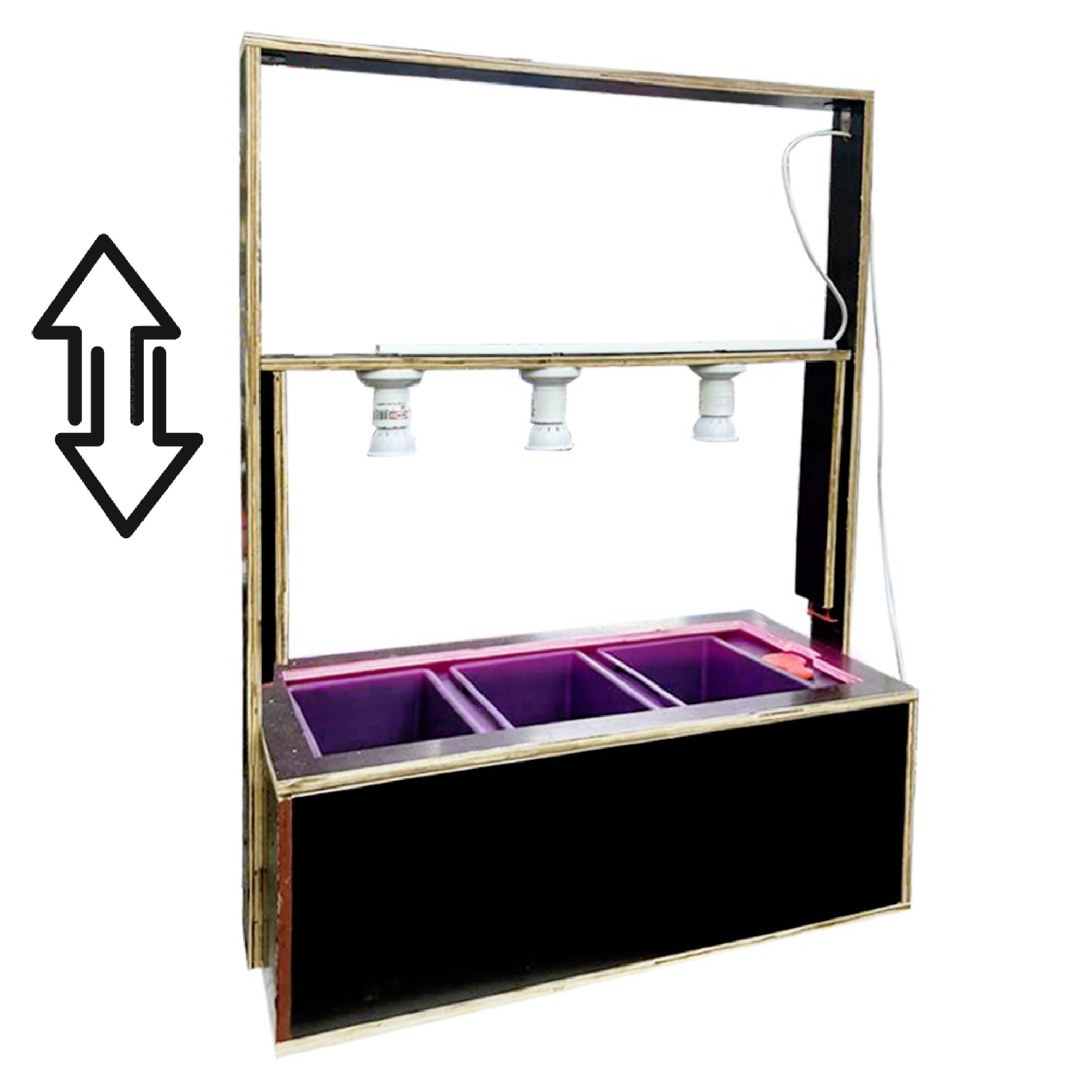 HardwareCity X Tramontina DIY Planter With UV Lights PLYWOOD FABRICATED